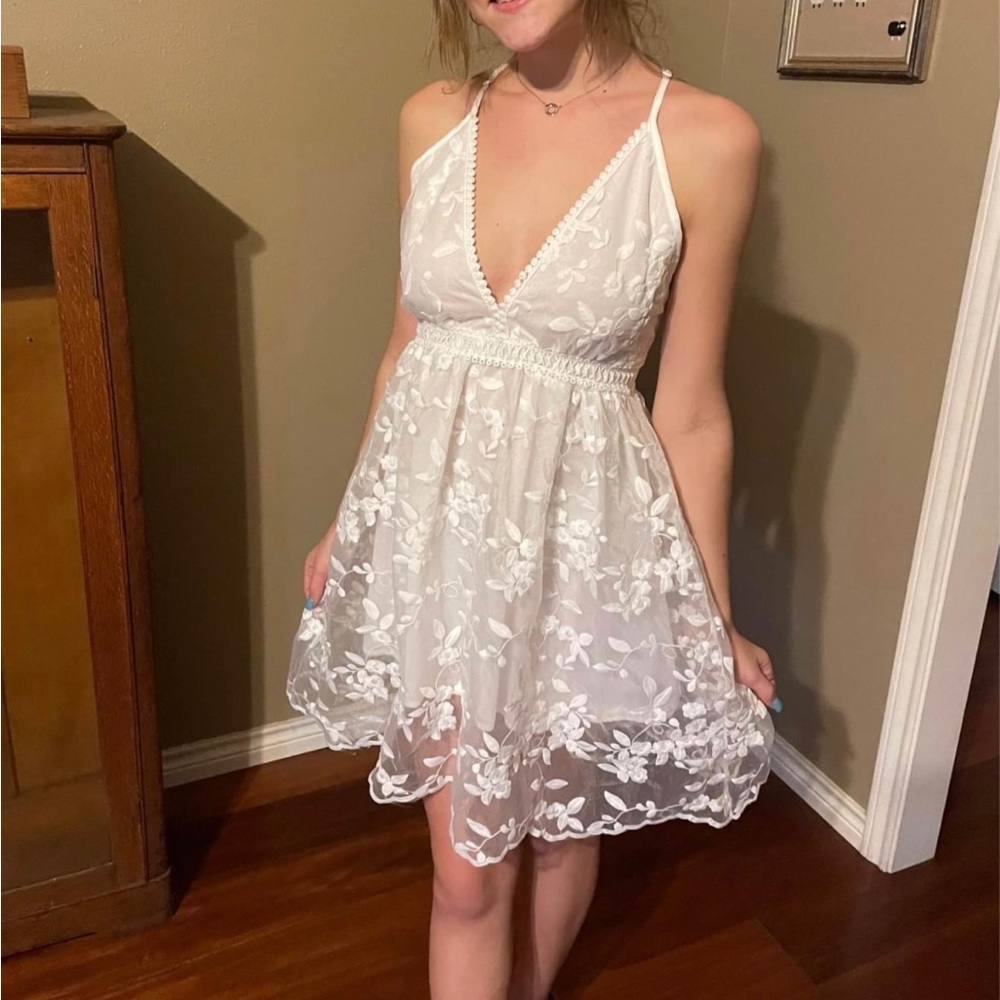 Beautiful white dress
